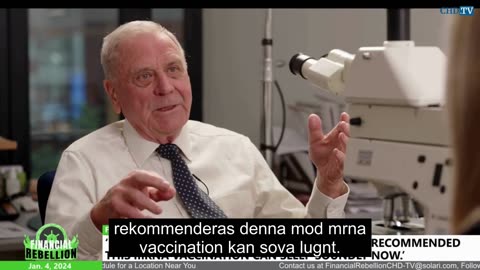 Patologen Arne Burkhardts sista varning till världen om mRNA-vacciner som DÖDAR
