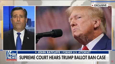 John Ratcliffe Comments on President Trump's SCOTUS Hearing (2/11/2024)