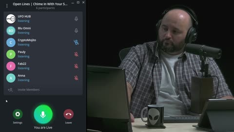 Open Lines on Telegram | Stay Positive BUT Global Enslavement Is Happening | UFO HUB Live Stream #41