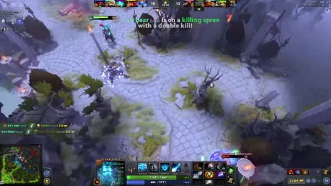 Storm spirit vs antimage 1v1 dota2