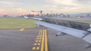 Avianca landing at Bogotá 2023-09-09