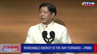 Renewable energy is the way forward —PBBM