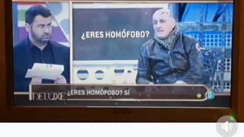 Coto Matamoros expone en tele5 el lobby gay