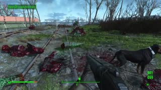 Fallout 4 - Exploding Deathclaws!