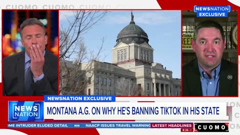 [2023-05-22] Montana AG defends state's TikTok ban after company sues | CUOMO