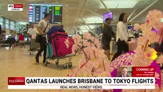 Qantas launches Brisbane to Tokyo flights