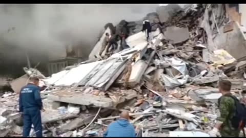 Ukraine Shells Belgorod Residential Building.