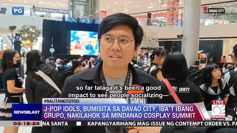J-POP IDOLS, bumisita sa Davao City; iba't ibang grupo, nakilahok sa Mindanao Cosplay Summit