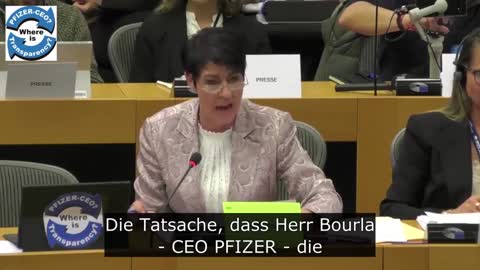 MEP Christine Anderson Levels Pfizer CEO Albert Courla & His Enablers: "This Committee Is Useless!"