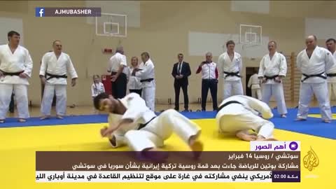 جودو ويتدرب مع المنتخب