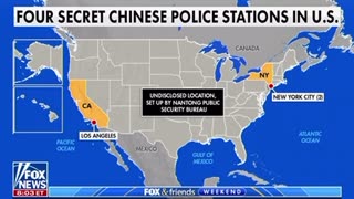 Four Chinese Police Stations in America