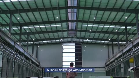 Marut Air Fans at Yizumi Group India