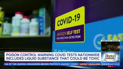 Poison Control Issues Warning About Covid-19 Rapid Antigen Tests