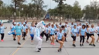 La Llama Argentina - La Cantada - Coreografía - Cuore Fitness- @LACANTADA