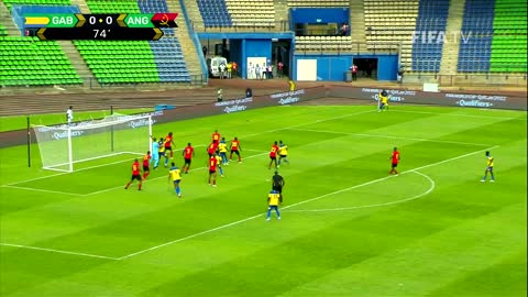 Gabon v Angola FIFA World Cup Qatar 2022 Qualifier Match Highlights