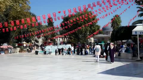 Outside of Mazar Ayub Ansari Istanbul Turkey