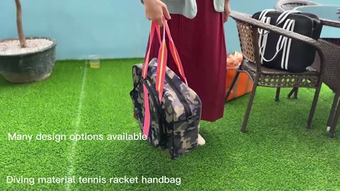 Game in Style: Carry Your Racket in a Neoprene Bag!