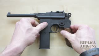 Umarex C96 Mauser Legends CO2 Blowback BB Pistol Table Top Review