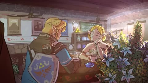 HYRULE CAFE a cozy lofi Zelda mix