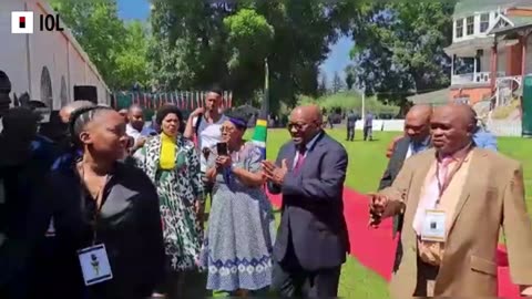 Watch: Former President Jacob Zuma Arriving For The Opening Of The KwaZulu-Natal Legislature