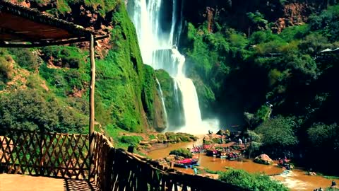 Ouzoud maroc. Morocco