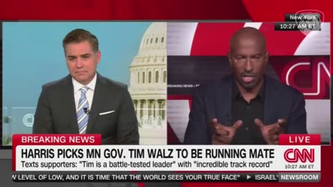 VAN JONES ADMITS DEMS WERE AFRAID TO PICK A JEW AS VP