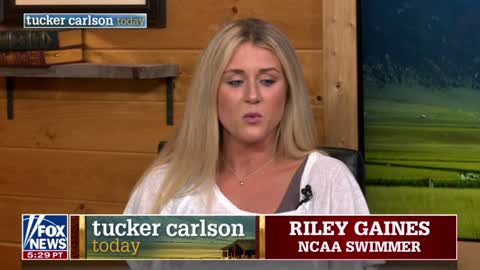 Riley Gaines tells Tucker Carlson what it was like competing against Lia Thomas.