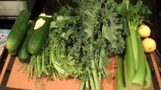 WEIGHT LOSS RECIPE ~ THE ULTIMATE LOW GLYCEMIC GREEN JUICE - Dec 8th 2012