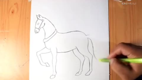 How to draw a Horse step by step | Pencil Shading Drawing,simple horse pencildrawing animal,