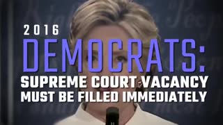 Democrats speak out about chosing a Supreme court Judge in an election year.