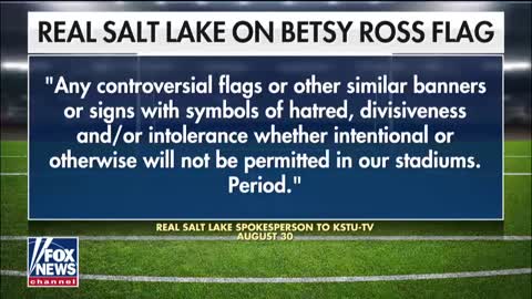 American Soccer League Bans Patriotic Betsy Ross Flag — Calls It A "Symbol For Hate Groups"