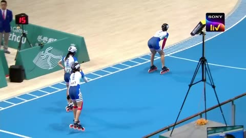 🛼Roller Skating _ Women_s 3000m Relay Final🛼 _ Highlights _ Hangzhou 2022 Asian Games👍
