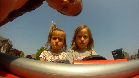 Girl's in the jeep