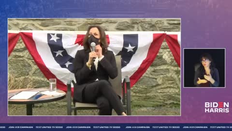 Kamala Harris Breaks Into Odd Gigglefest… This woman wants to be your President