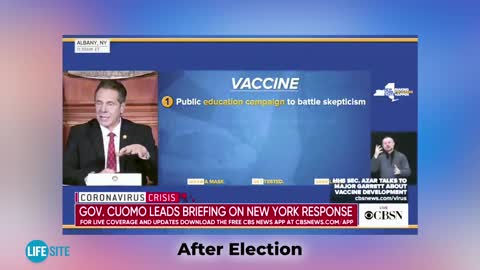 Pre-election Cuomo vs. post-election Cuomo