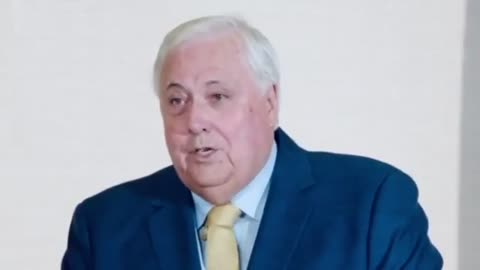 Clive Palmer Blows Vaxine Whistle