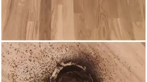 DIY Repair of Burnt Floor