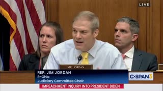 Jim Jordan Goes NUCLEAR On Biden In LEGENDARY Moment