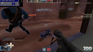 Playing TF2 while uploading CS:GO game play part 2