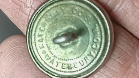 Waterbury Button #metal Detecting