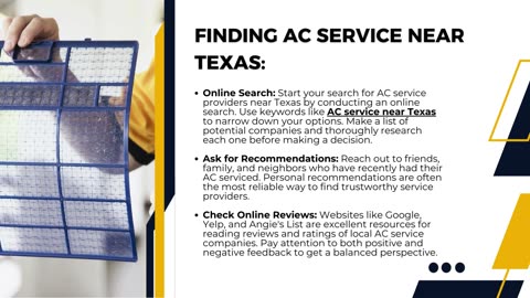 Keeping Cool: Finding Reliable AC Service Near Texas