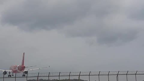 Plane on the beach