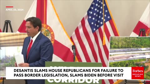 BREAKING NEWS DeSantis Torches Biden Moments Before President Arrives In Florida