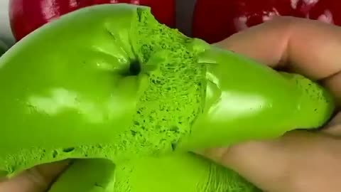 Satisfying Apple Slime