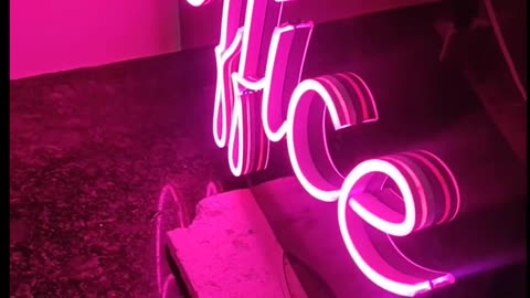 Customized neon Signs