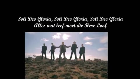 South African singer, WILLIE JOUBERT and ROMANZ with, "Soli Deo Gloria". Afrikaans video with lyrics
