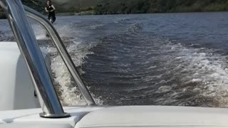 Water Skiing on Breede River