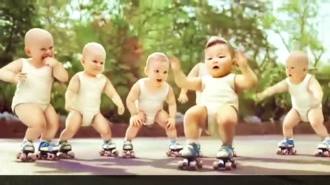Baby Dance In Roller