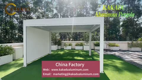 Kakadu Shade Pergola Waterproof Pergola Aluminum Pergola Outdoor Pergola Canopy