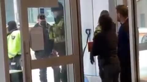 Police Intimidation at Ottawa Cafe